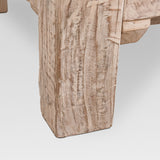 McArthur 48x48 Square Reclaimed Solid Wood Coffee Table from Mercana - Luna Furniture