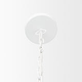 Juniper 24" Round White Dome Pendant Light from Mercana - Luna Furniture