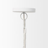 Juniper 36" Round White Dome Pendant Light from Mercana - Luna Furniture