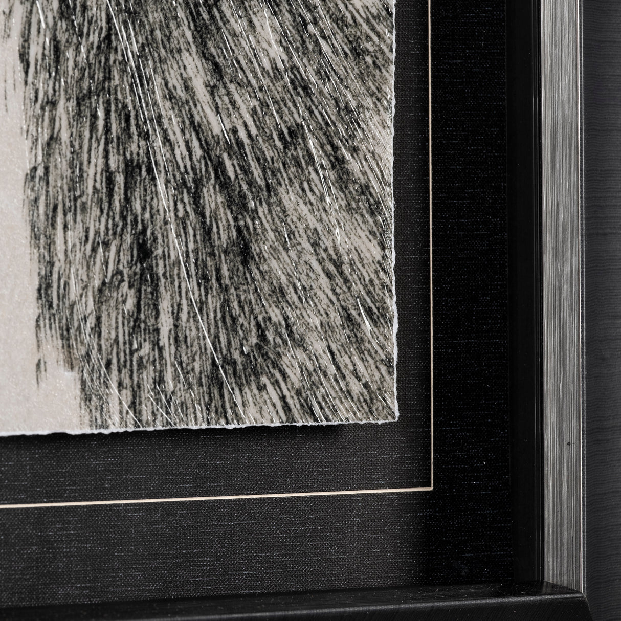 Three is a Crowd I by Mercana Studio a Hand Embellished Textured Framed Art Print Matted under Glass from Mercana - Luna Furniture