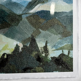 Vista I by Mercana Studio a Hand Embellished Textured Framed Art Print Matted under Glass from Mercana - Luna Furniture