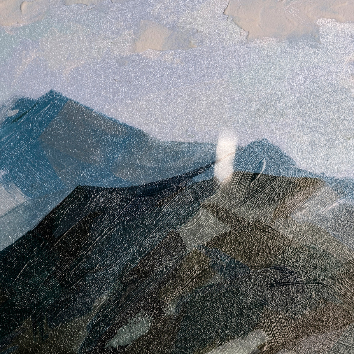 Vista II by Mercana Studio a Hand Embellished Textured Framed Art Print Matted under Glass from Mercana - Luna Furniture