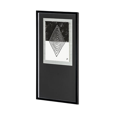 Diamond by Studio M a handmade Original Framed Artwork under Glass from Mercana - Luna Furniture
