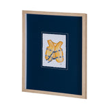 Lifejacket I by Mercana Studio a Hand Embellished Textured Framed Art Print Matted under Glass from Mercana - Luna Furniture
