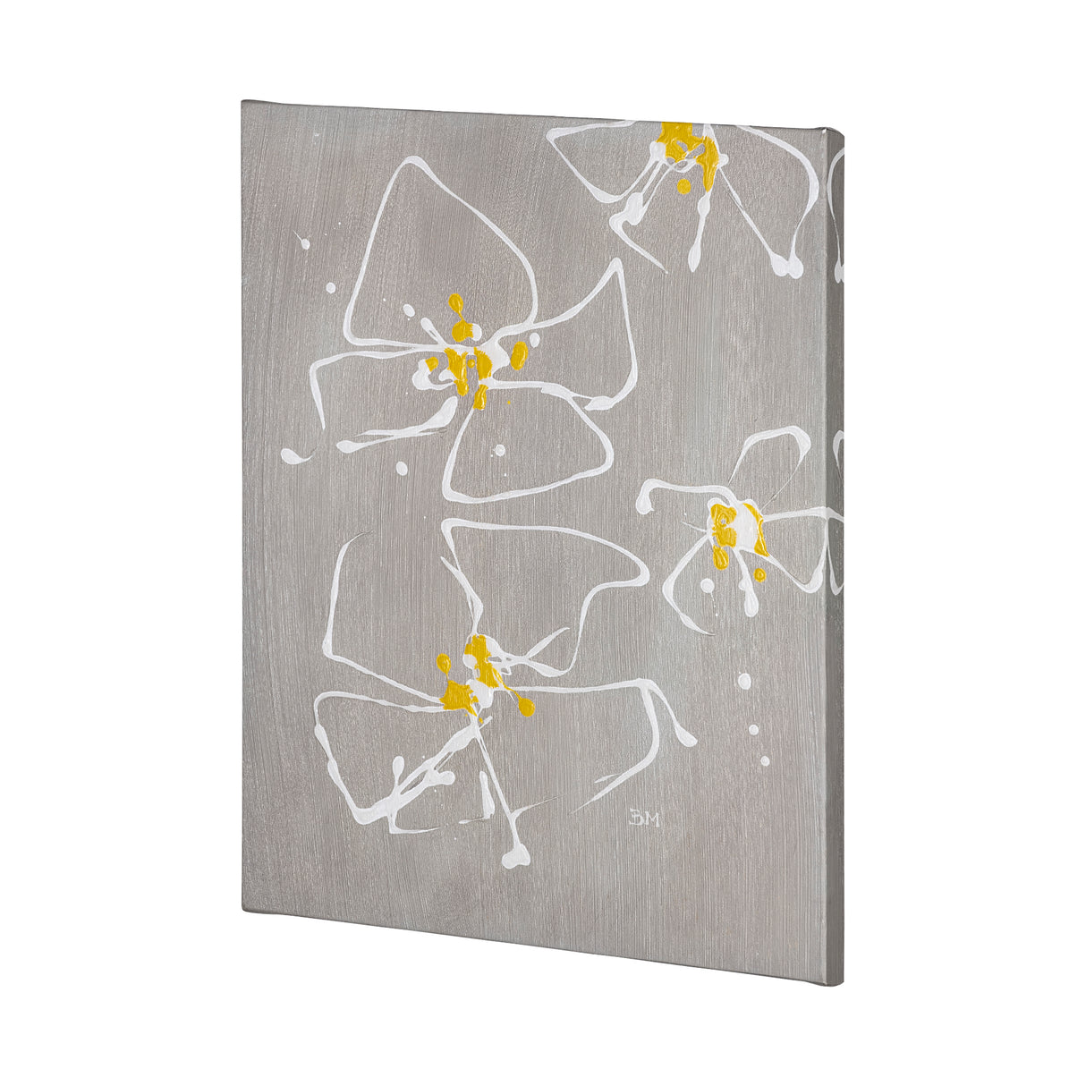 Blossom III by Mercana Studio a Hand Embellished Textured Canvas from Mercana - Luna Furniture