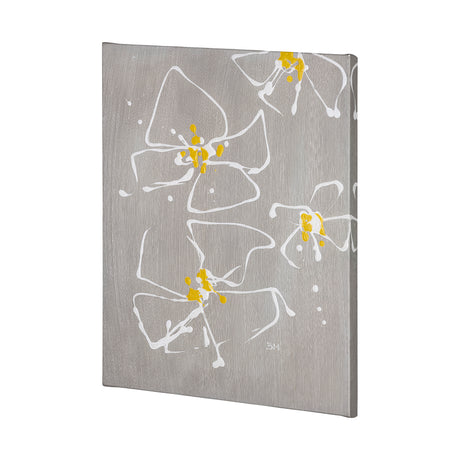 Blossom III by Mercana Studio a Hand Embellished Textured Canvas from Mercana - Luna Furniture