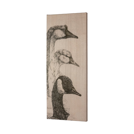 Three is a Crowd II by Mercana Studio a Hand Embellished Textured Canvas from Mercana - Luna Furniture