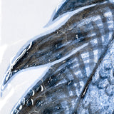 Koi Fish Blue I by Mercana Studio a Hand Embellished Textured Canvas from Mercana - Luna Furniture