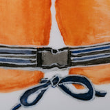 Lifejacket II by Mercana Studio a Hand Embellished Textured Canvas from Mercana - Luna Furniture