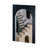Labyrinth I Tri Color by Mercana Studio a Hand Embellished Textured Canvas from Mercana - Luna Furniture