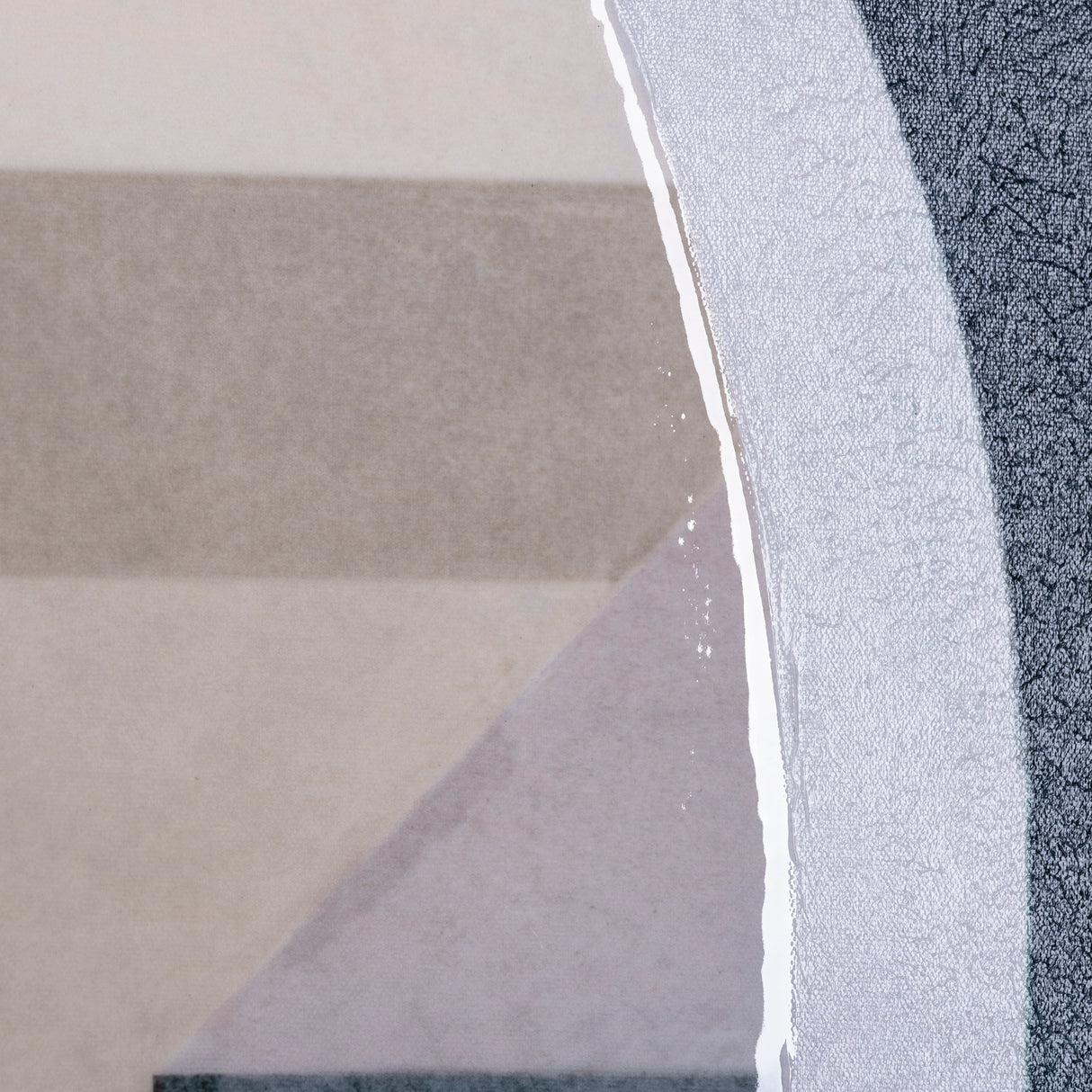 Labyrinth II Tri Color by Mercana Studio a Hand Embellished Textured Canvas from Mercana - Luna Furniture
