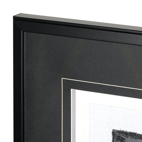 Cassette Tape I by Alarm a Hand Embellished Textured Framed Art Print Matted under Glass from Mercana - Luna Furniture
