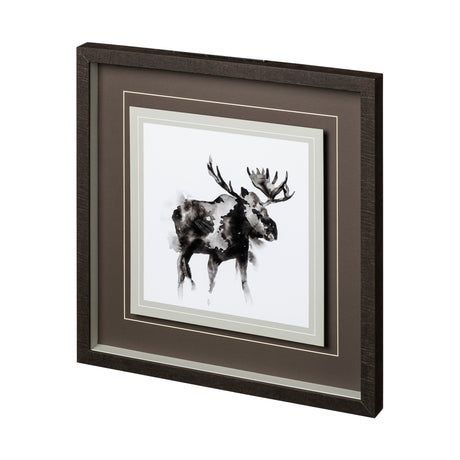 Yunnan by Kristine Hegre a Hand Embellished Textured Framed Art Print Matted under Glass from Mercana - Luna Furniture
