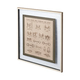 Equine Riding Gear I v2 by Mercana Studio Hand Embellished Framed Art Print Matted under Glass from Mercana - Luna Furniture