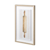 Floursack Kitchen I by Mercana Studio Hand Embellished Textured Framed Art Print Matted under Glass from Mercana - Luna Furniture