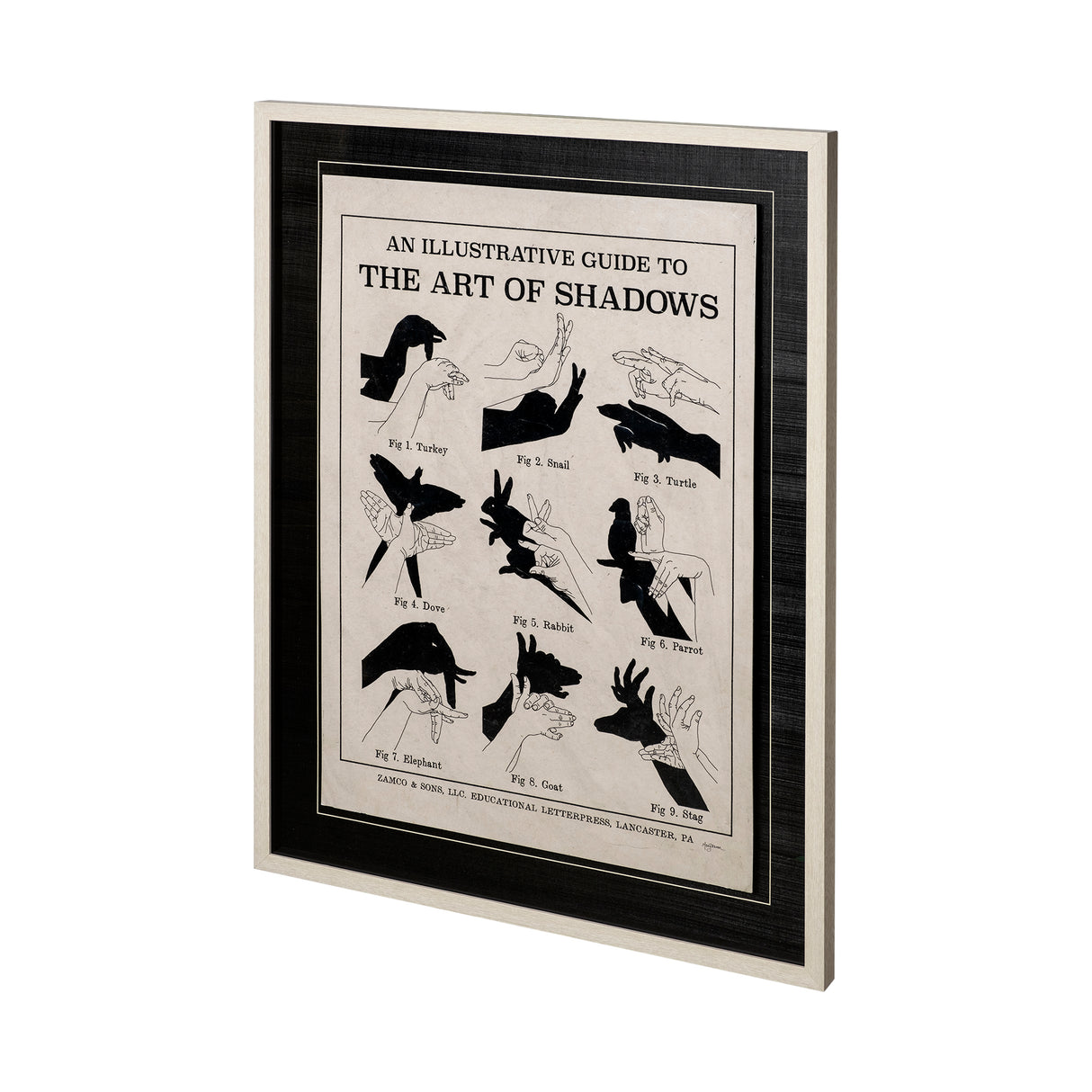 The Art of Shadows X by Mercana Studio Hand Embellished Textured Framed Art Print Matted under Glass from Mercana - Luna Furniture