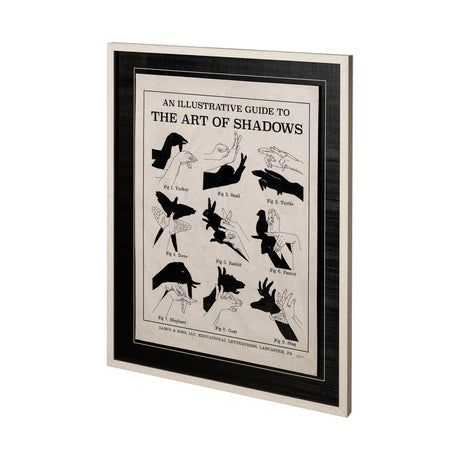 The Art of Shadows X by Mercana Studio Hand Embellished Textured Framed Art Print Matted under Glass from Mercana - Luna Furniture