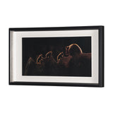Triplets by Xavier Ortega a Framed Photo Art Print Matted under Glass from Mercana - Luna Furniture