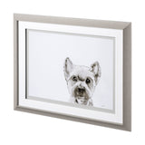 Walk Time 1 by Mercana Studio a Hand Embellished Textured Framed Art Print Matted under Glass from Mercana - Luna Furniture