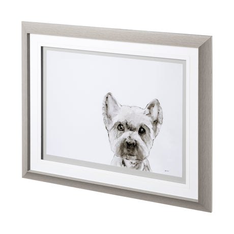 Walk Time 1 by Mercana Studio a Hand Embellished Textured Framed Art Print Matted under Glass from Mercana - Luna Furniture