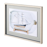 Sail the Seas I by Jennifer Paxton Parker a Framed Art Print Matted under Glass from Mercana - Luna Furniture