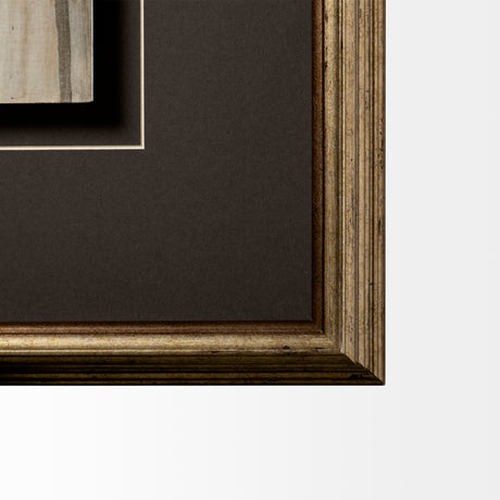 Classic cool 1 by Liz Jardine a Hand Embellished Textured Framed Art Print Matted under Glass from Mercana - Luna Furniture