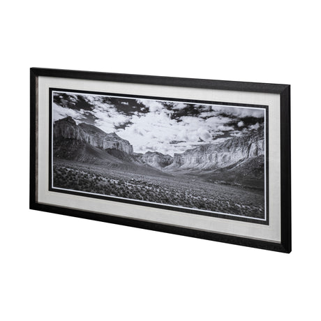 Grand Canyon Packtrain by Chris Dunker Hand Embellished Textured Framed Photo Art Print Matted under from Mercana - Luna Furniture