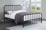 Bethany Blue Twin Metal Platform Bed from Homelegance - Luna Furniture