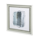 Field II by Silvia Krause a Hand Embellished Textured Framed Art Print Matted under Glass from Mercana - Luna Furniture
