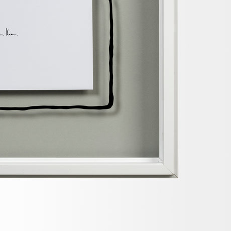 Field II by Silvia Krause a Hand Embellished Textured Framed Art Print Matted under Glass from Mercana - Luna Furniture