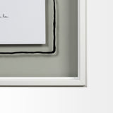 Field IV by Silvia Krause a Hand Embellished Textured Framed Art Print Matted under Glass from Mercana - Luna Furniture