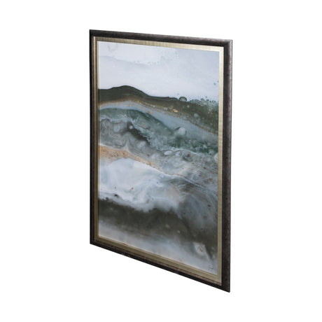 Equatorial Drift II by Mercana Studio Hand Embellished Textured Framed Art Print Matted under Glass from Mercana - Luna Furniture