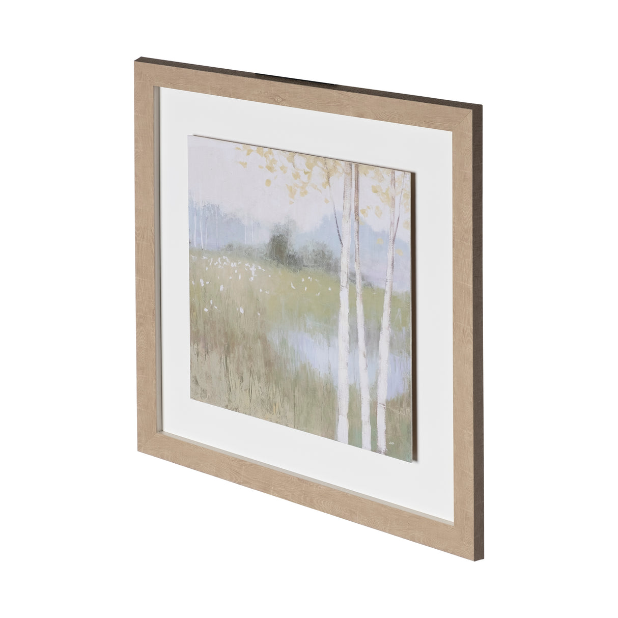 Spring Fling II Cool by Mercana Studio a Hand Embellished Textured Framed Art Print from Mercana - Luna Furniture