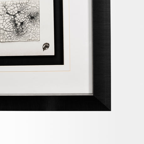 Cracking Blocks by Studio M a handmade Original Framed Artwork under Glass from Mercana - Luna Furniture