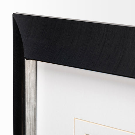 Cracking Blocks by Studio M a handmade Original Framed Artwork under Glass from Mercana - Luna Furniture