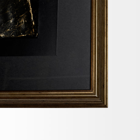 Fossil I by Studio M a handmade Original Framed Artwork under Glass from Mercana - Luna Furniture