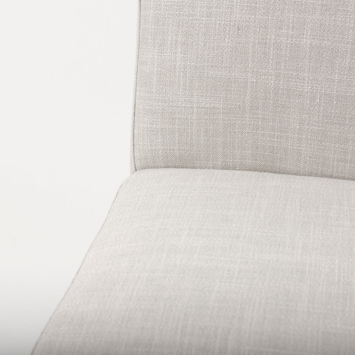 Stamford Beige Upholstered Seat w/ Wood Back, Black Metal Frame Dining Chair from Mercana - Luna Furniture