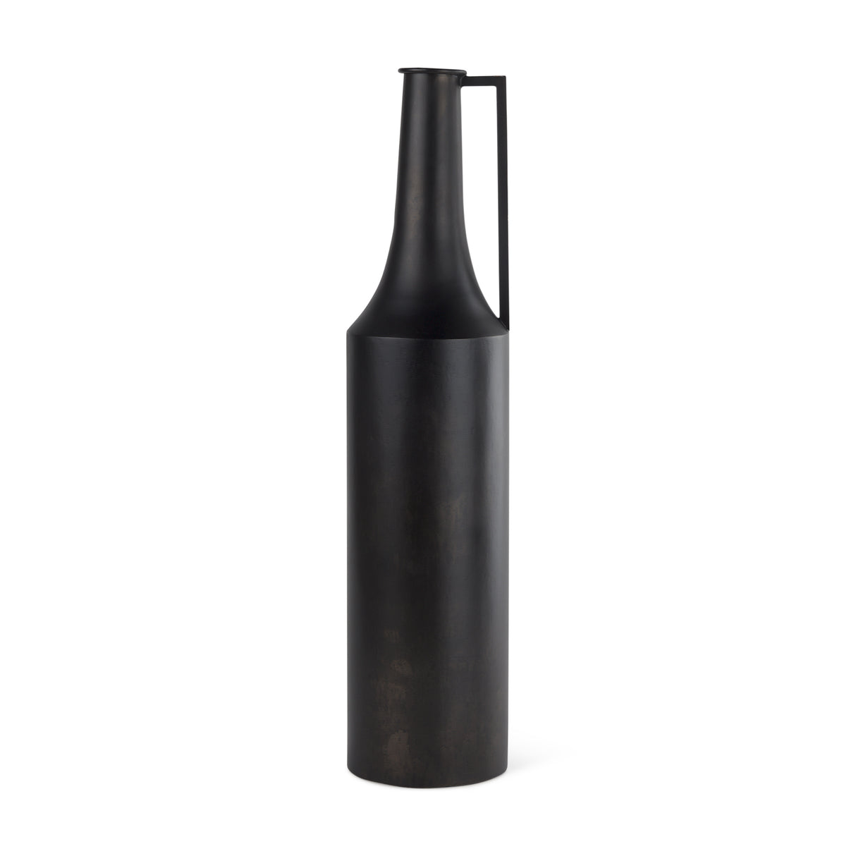 Aubrey Large 24.0H Black Iron Flower Vase from Mercana - Luna Furniture