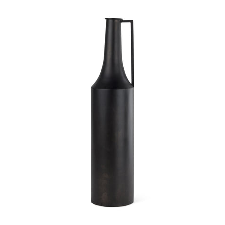 Aubrey Large 24.0H Black Iron Flower Vase from Mercana - Luna Furniture