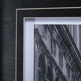 B&W Bridge of Sighs by Danny Head a Hand Embellished Textured Framed Photo Art Print Matted under Gl from Mercana - Luna Furniture