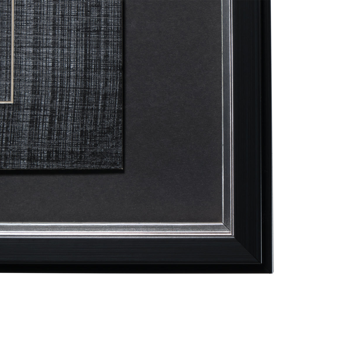 Ringo by Mercana Studio a Hand Embellished Textured Framed Art Print Matted under Glass from Mercana - Luna Furniture