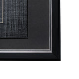 Ringo by Mercana Studio a Hand Embellished Textured Framed Art Print Matted under Glass from Mercana - Luna Furniture