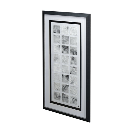 Cracking Blocks by Studio M a handmade Original Framed Artwork under Glass from Mercana - Luna Furniture