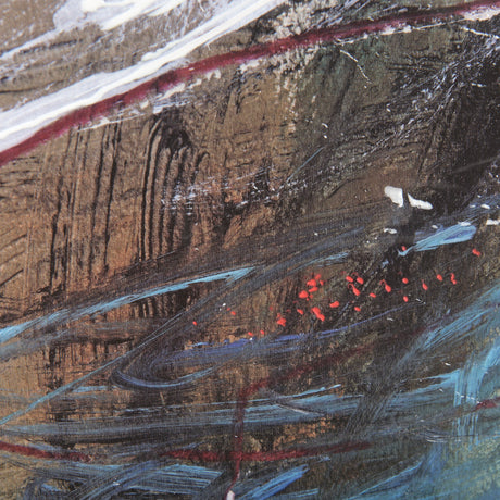 In The Middle I by Natasha Barnes a Hand Embellished Textured Framed Art Print Matted under Glass from Mercana - Luna Furniture