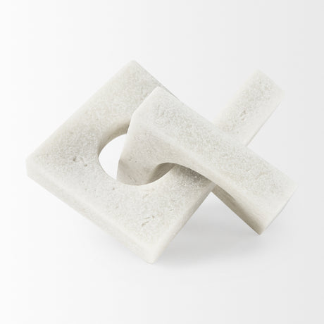 Linx Small Granite Resin Sculpture Decorative Object from Mercana - Luna Furniture