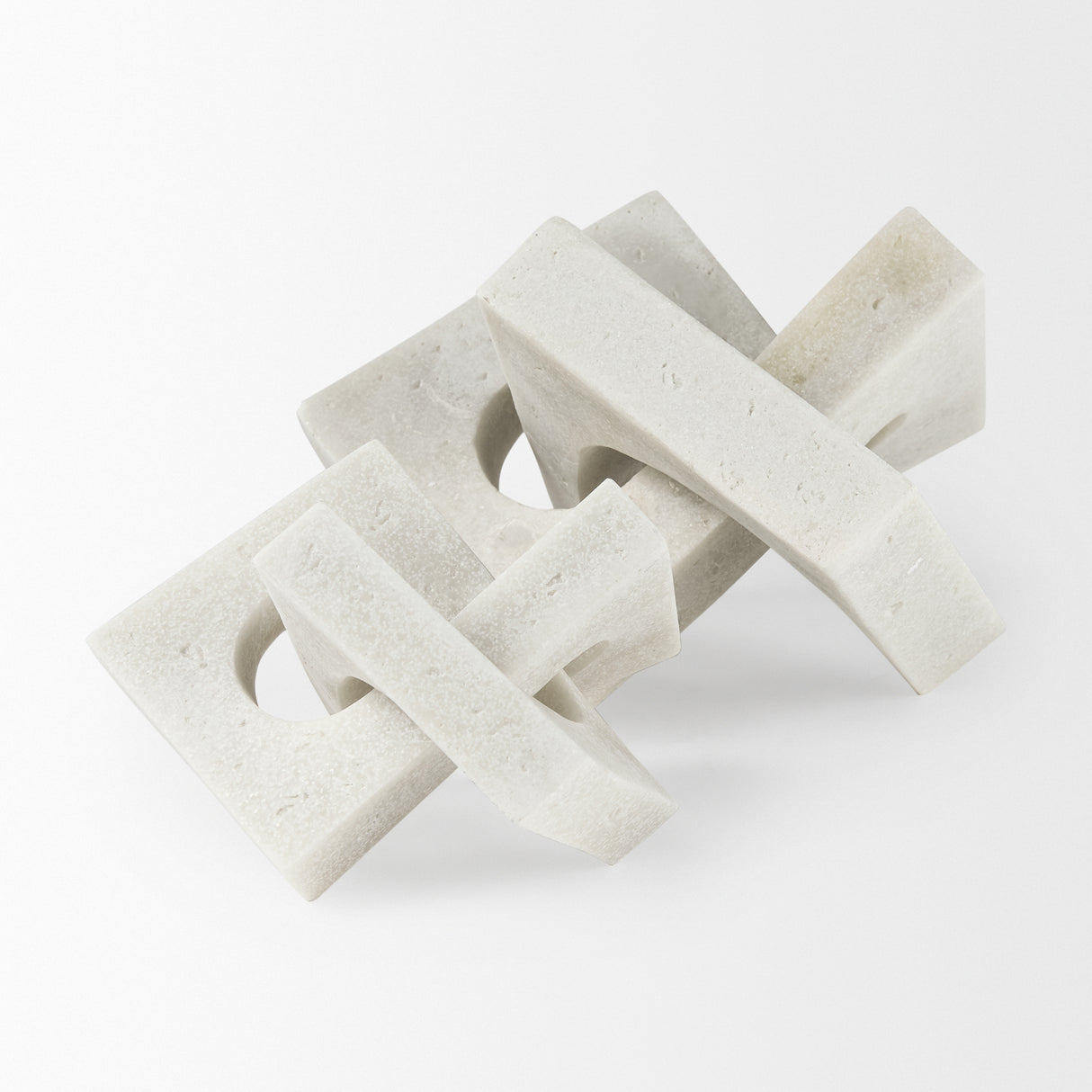 Linx Small Granite Resin Sculpture Decorative Object from Mercana - Luna Furniture