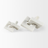 Linx Small Granite Resin Sculpture Decorative Object from Mercana - Luna Furniture