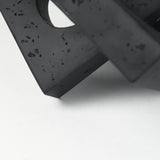 Linx Small Matte Black Resin Sculpture Decorative Object from Mercana - Luna Furniture