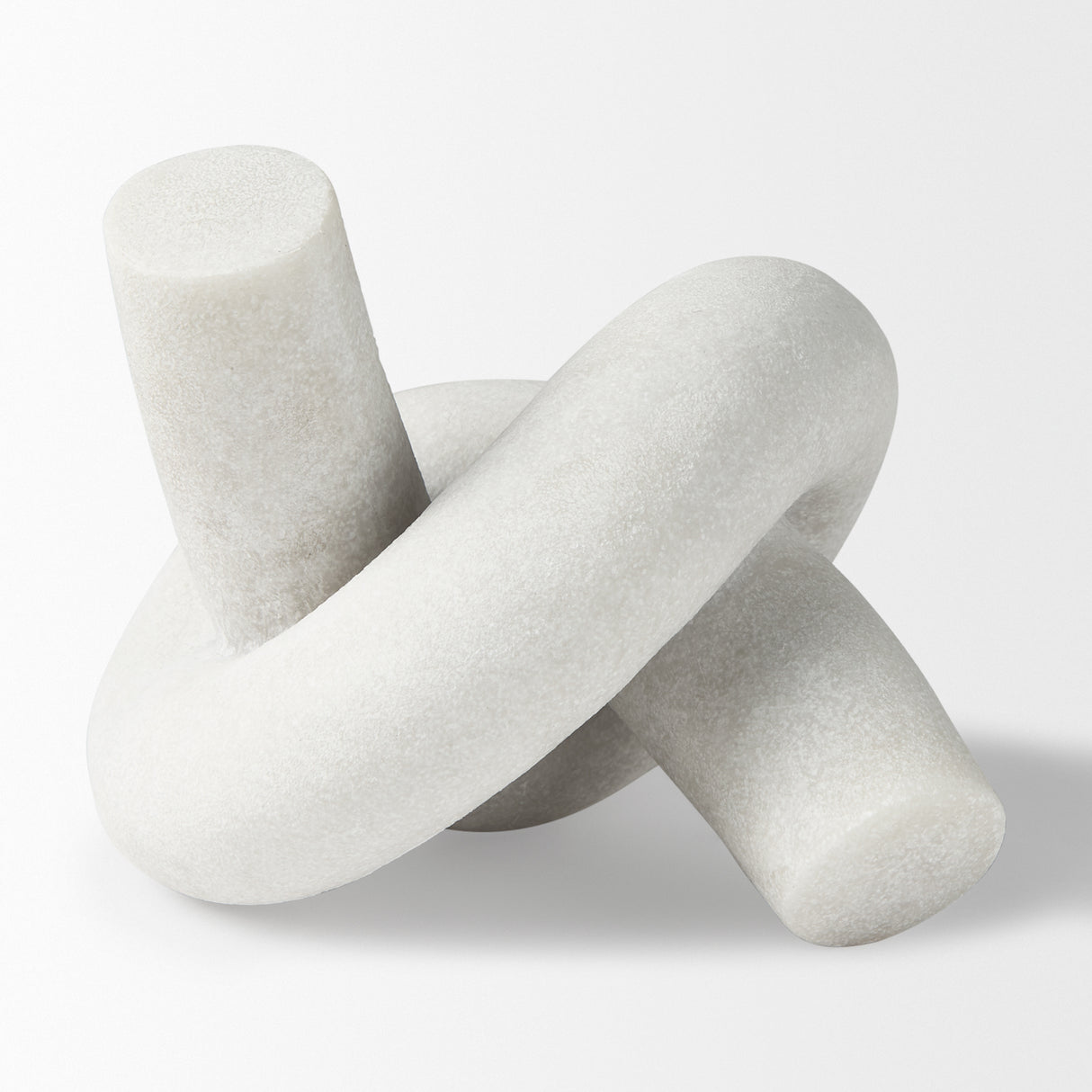 Otto Granite Resin Small Knot Sculpture Decorative Object from Mercana - Luna Furniture