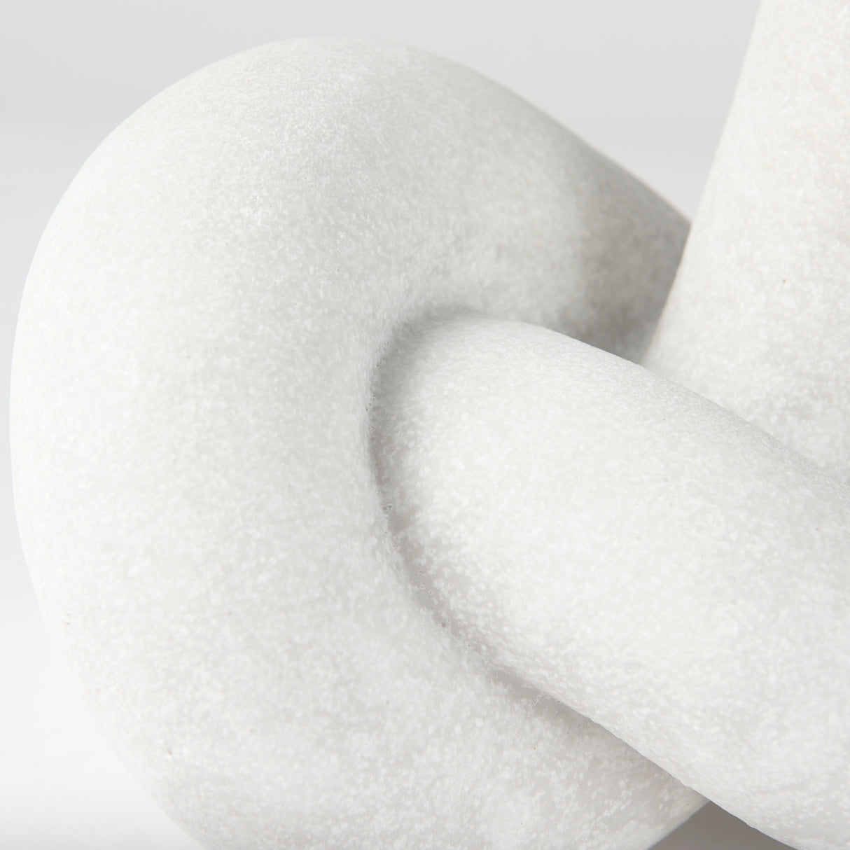 Otto Granite Resin Small Knot Sculpture Decorative Object from Mercana - Luna Furniture